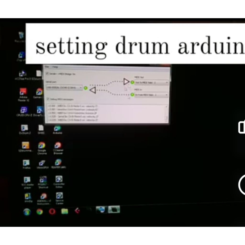 coding drum arduino mega
