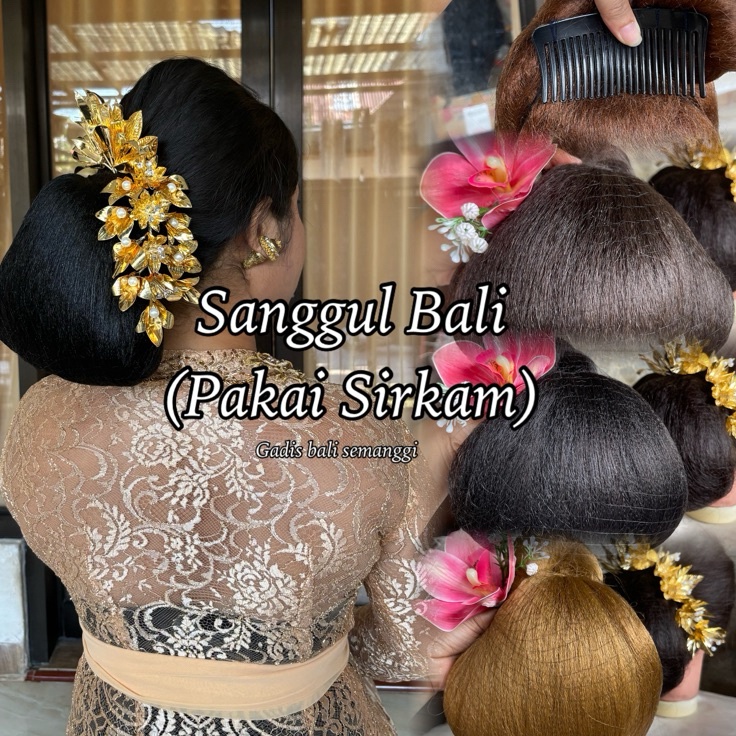 Special sanggul bali sirkam  sanggul praktis sanggul bali