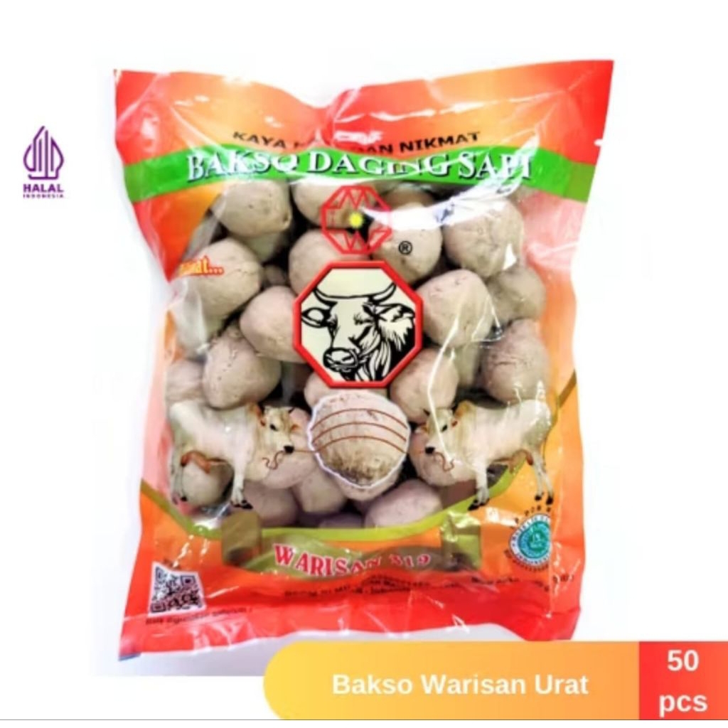 

Bakso Warisan urat 500gr
