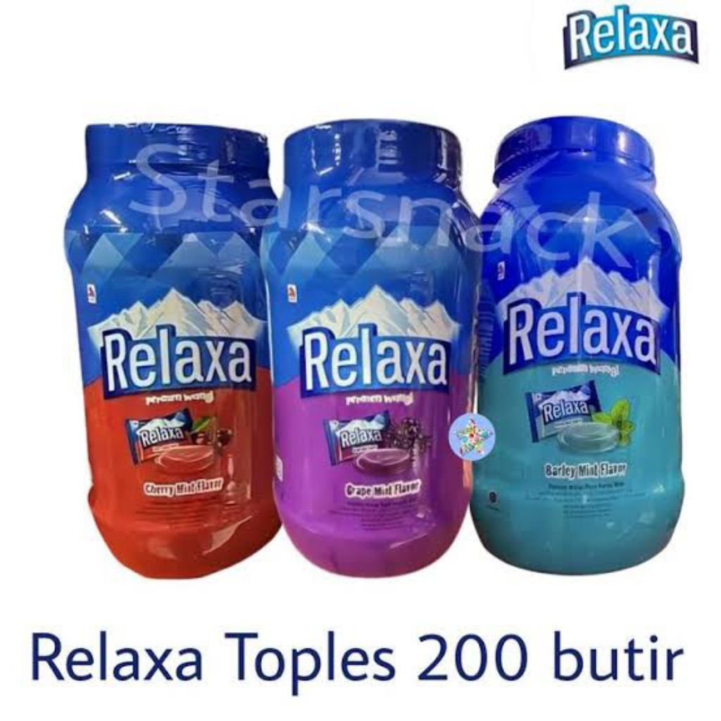 

PERMEN RELAXA BARLEY | CHERRY | GRAPE CANDY NETTO 500 GR MURAAH