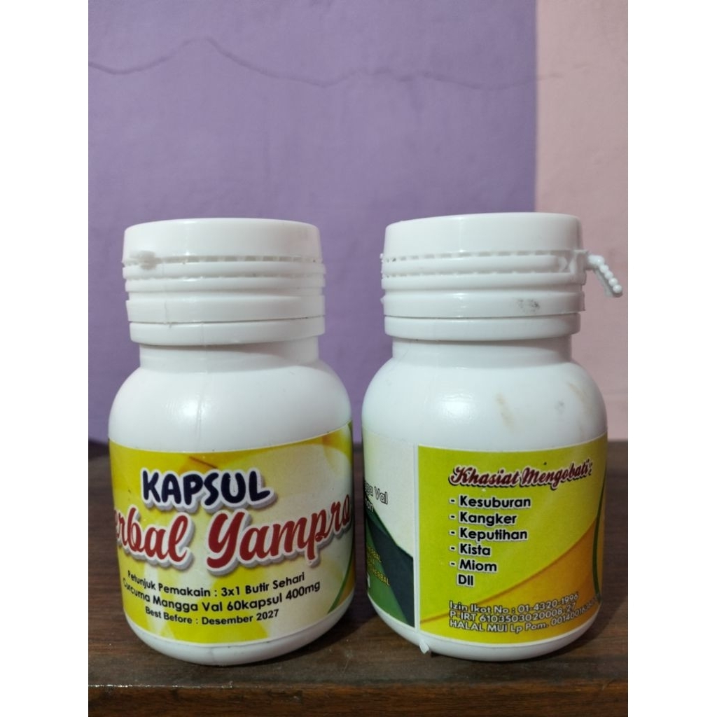 YAMPRO manggo/herbal kista / Promil alami / Promil herbal / herbal kista / miom / endometriosis