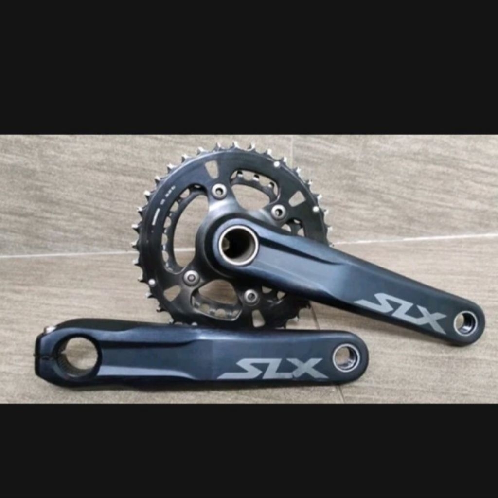 crank slx m7120 2x12 speed double chainring fd m7100