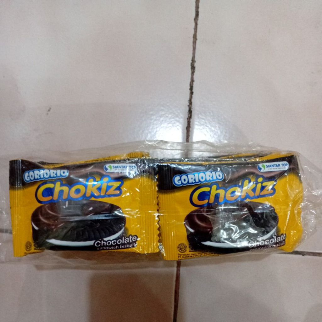 

Siantar Top Goriorio Chokiz 1Pack Isi 20Pcs