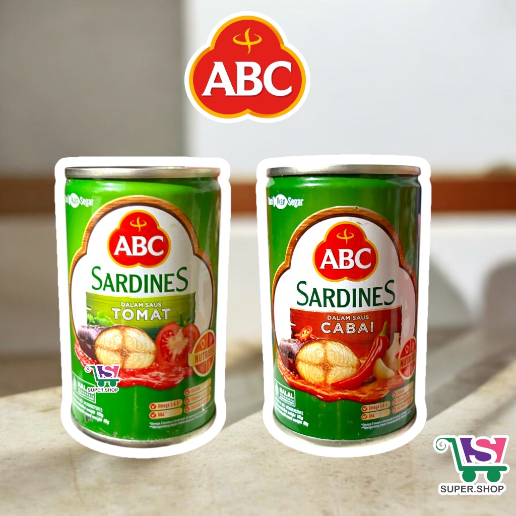 

ABC Sardines Sarden Saus Sambal Asli / Ekstra Pedas 155 Gram