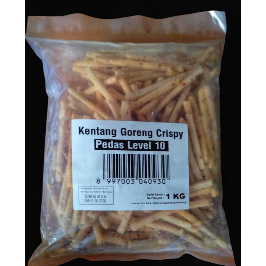 

kentang paptos spicy pedas 1kg