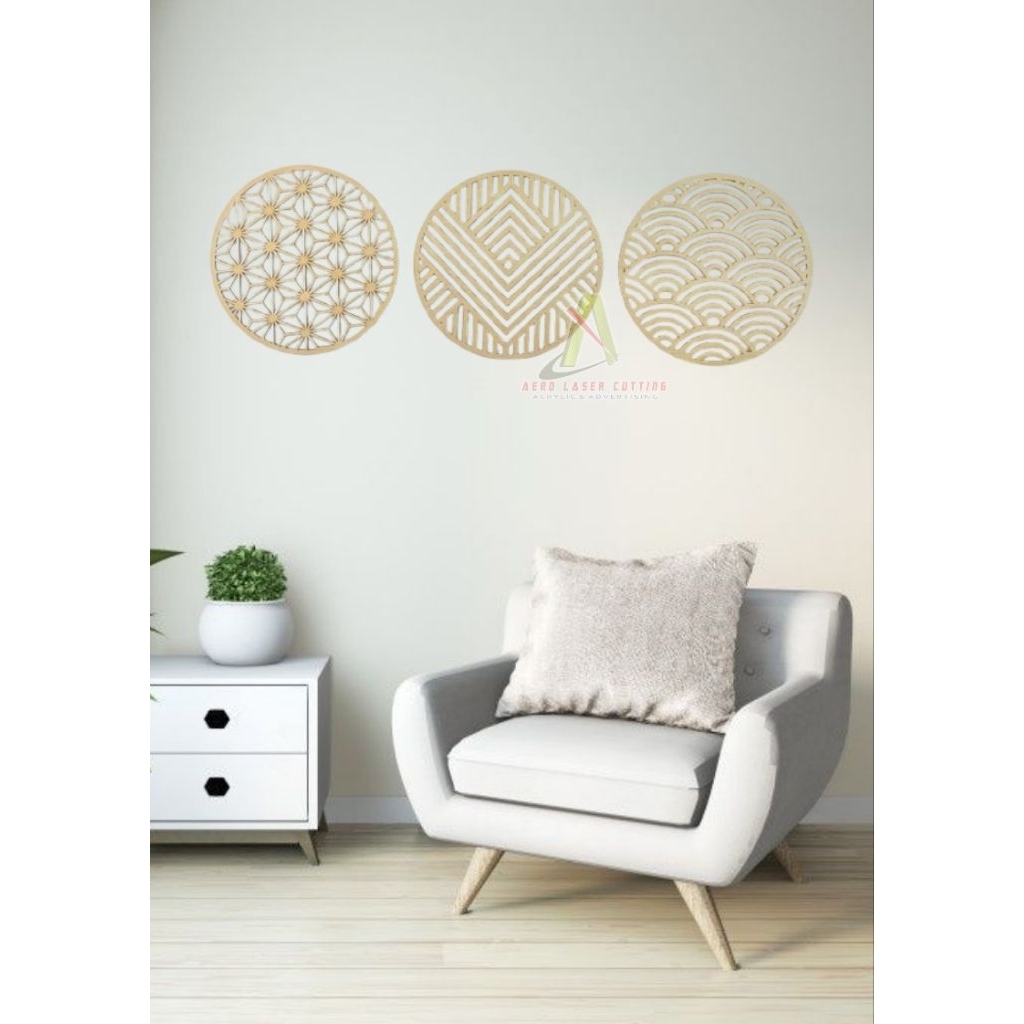 HIASAN DINDING AESTHETIC| Hiasan Dinding Ruang Tamu | Hiasan Dinding Kayu | Hiasan Dinding Murah