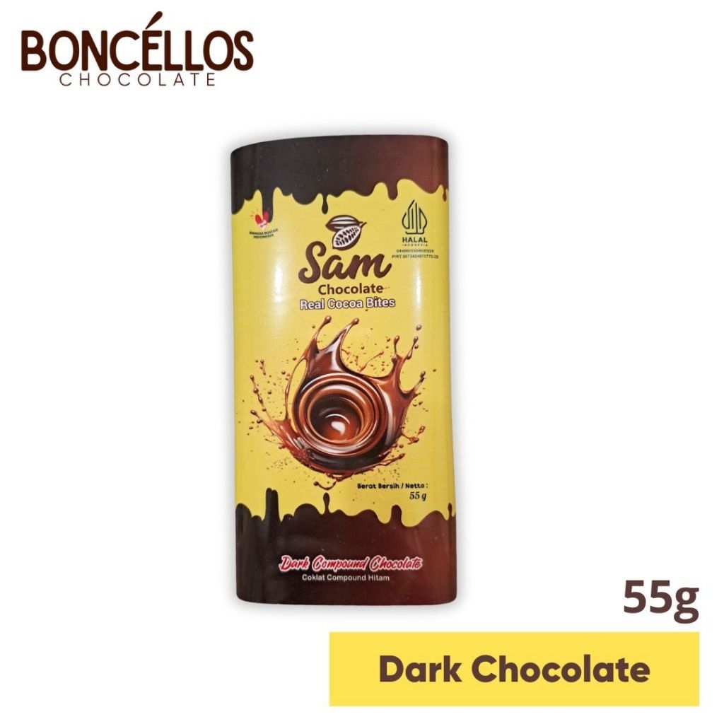 

SAM CHOCOLATE - Dark Chocolate 55g