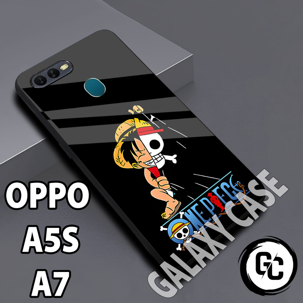 Softcase glossy OPPO A5S/case OPPO A7 Anime/case OPPO A5S glitter/casing OPPO A7
