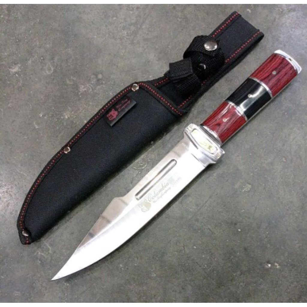 Pisau Survival outdoor / Pisau Dapur Columbia A' 16  Pisau survival Kit
