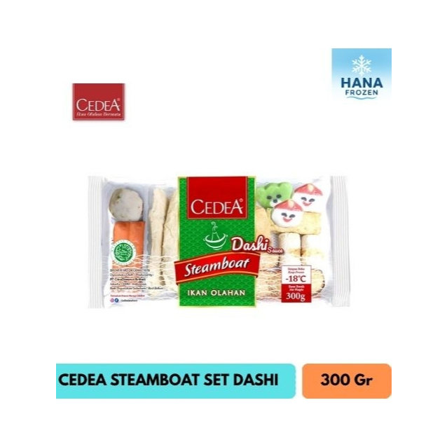 

CEDEA STEAMBOAT SET DASHI 300 GRAM