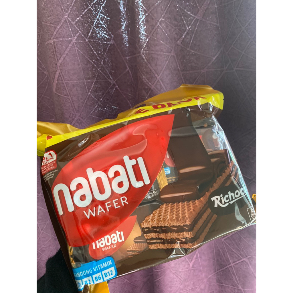 

Nabati Wafer Rasa Coklat Free Bubble