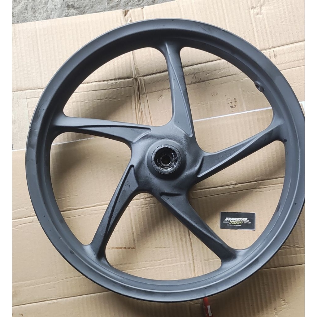VELG DEPAN VARIO 110 OLD BEAT KARBU SCOPY KARBU ORI LEPASAN MOTOR