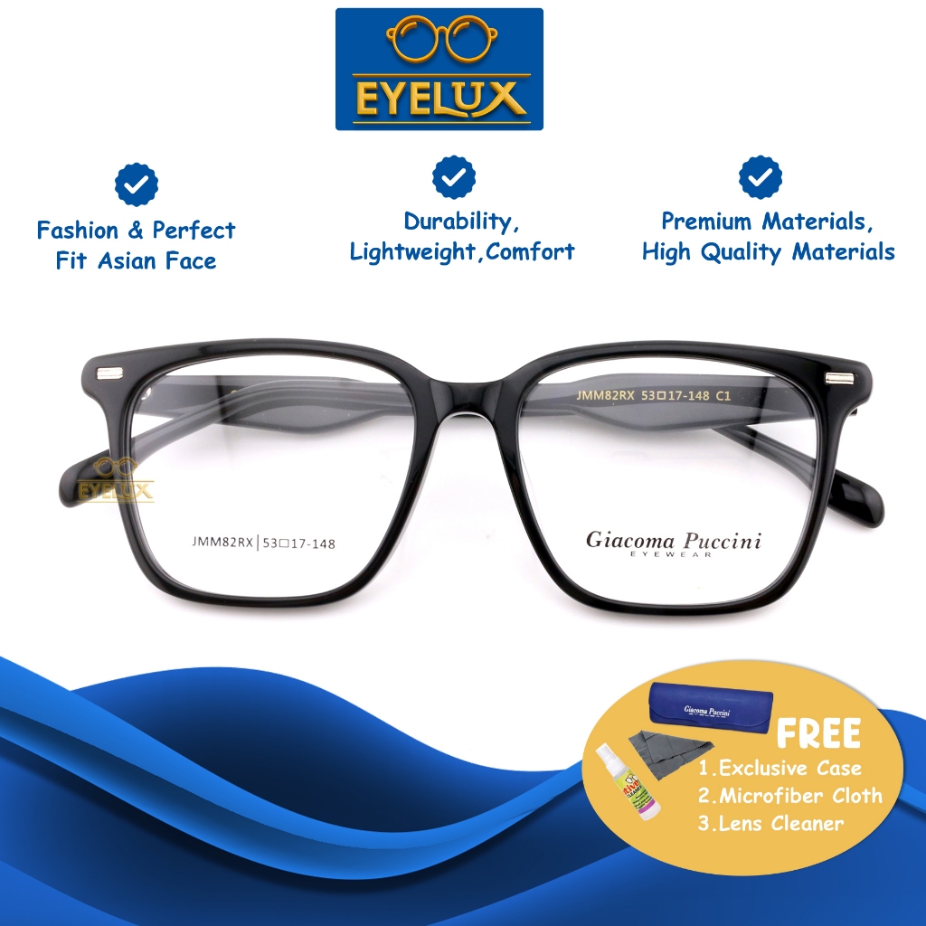 Giacoma Puccini Eyewear / GP JMM-82RX / 53-17-148 / Frame Kacamata Giacoma Puccini ORIGINAL