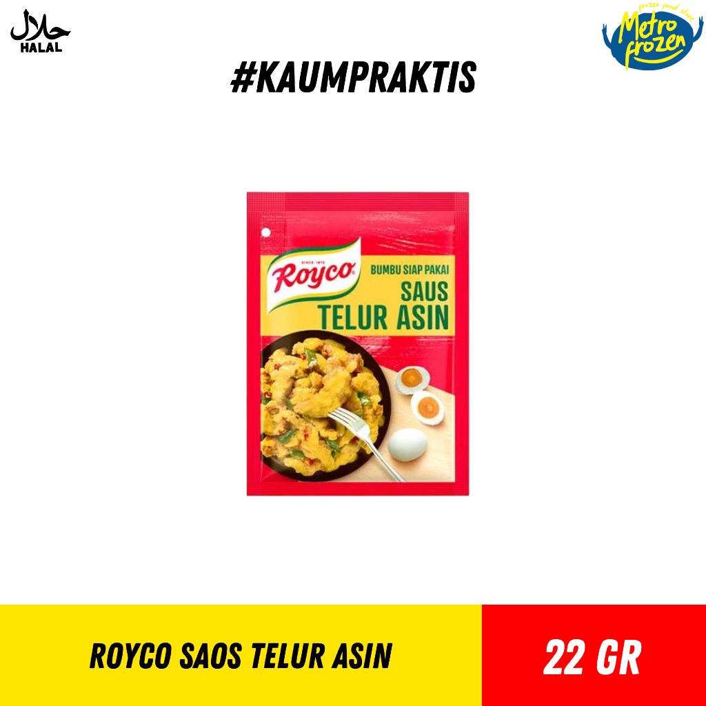 ROYCO Saus Telur Asin 22gr