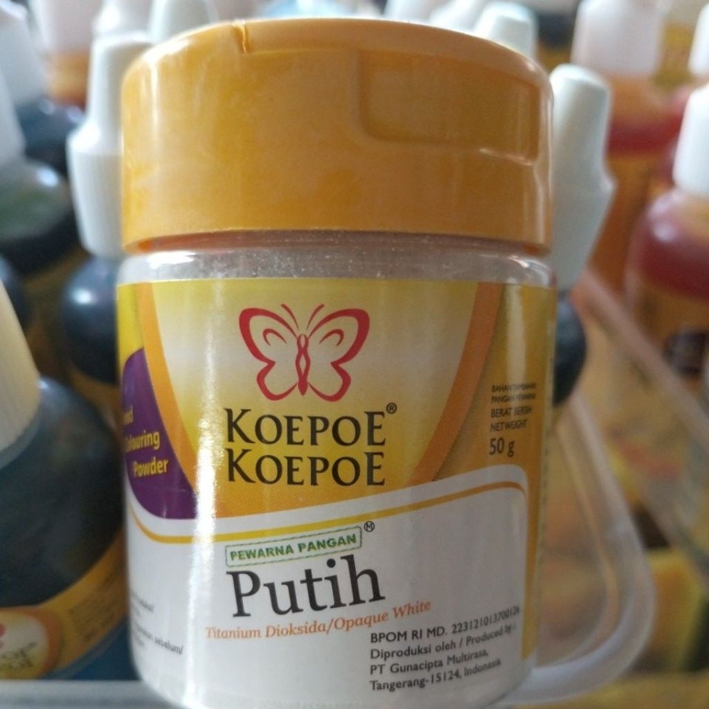 

Pewarna Pangan Putih 50g