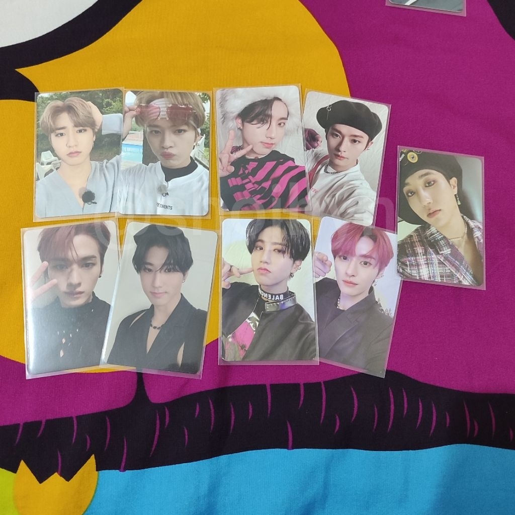 Photocard pc Stray kids Lee know & Han jisung (Minsung) era no easy & ordinary