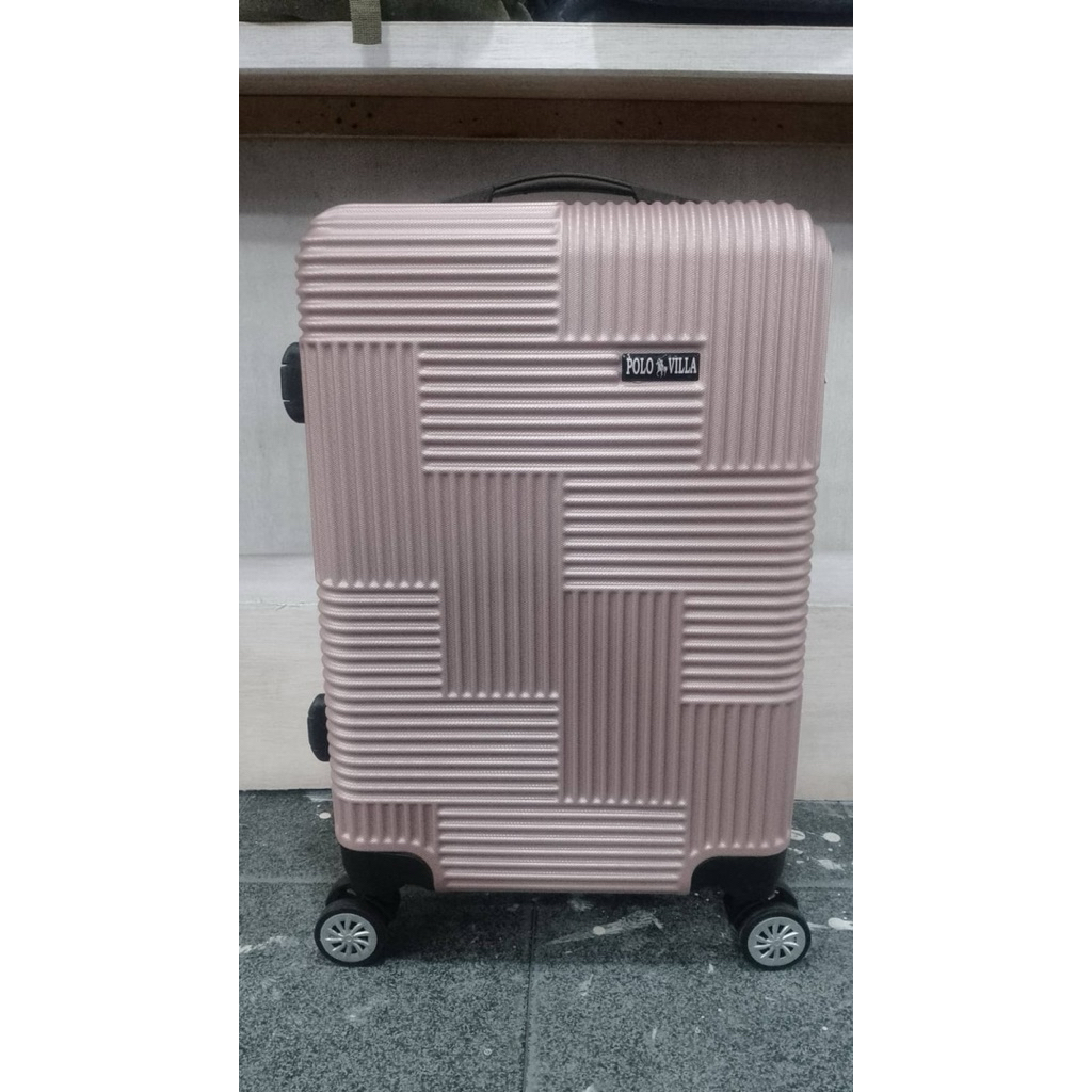 Koper hardcase polo villa ukuran 22 inch berkualitas dan kokoh Tahan banting