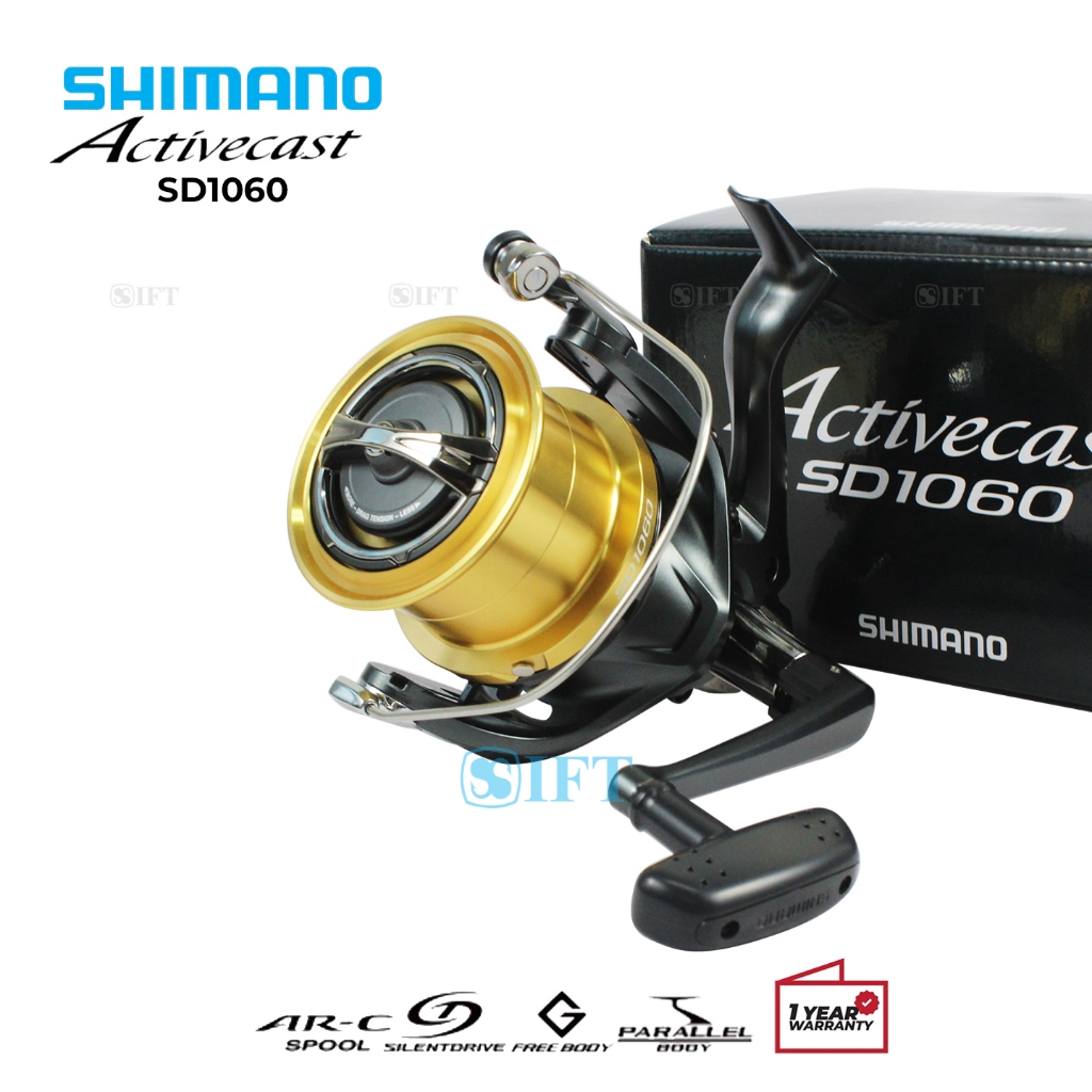 Reel Surf SHIMANO ACTIVECAST A [2025] SD 1060 1080 1120 | Spinning Casting Trolling Pasiran Laut IFT