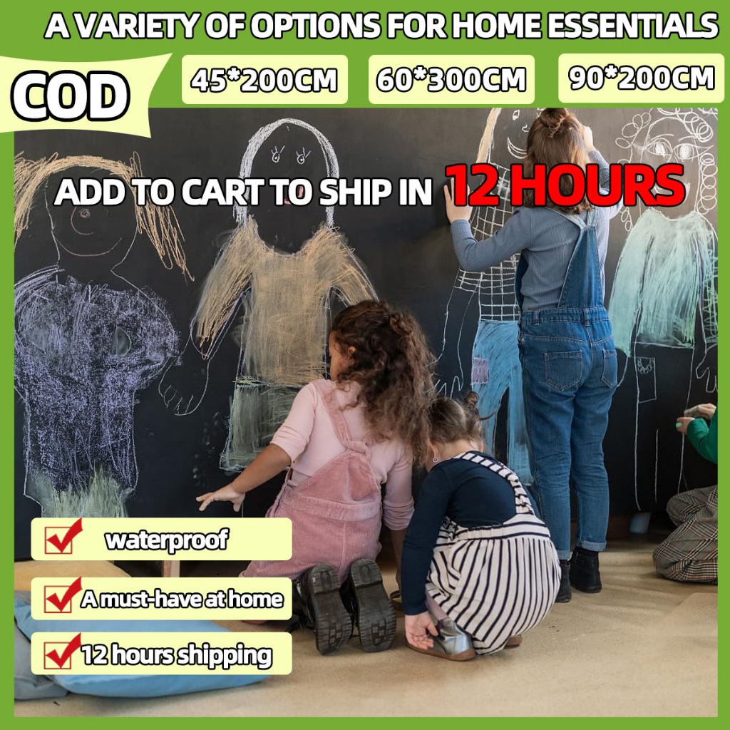 

【Kualitas Tinggi】Stiker Papan Tulis Anti Gores Ukuran Customizable Cocok Untuk Presentasi Kantor Harga Murah