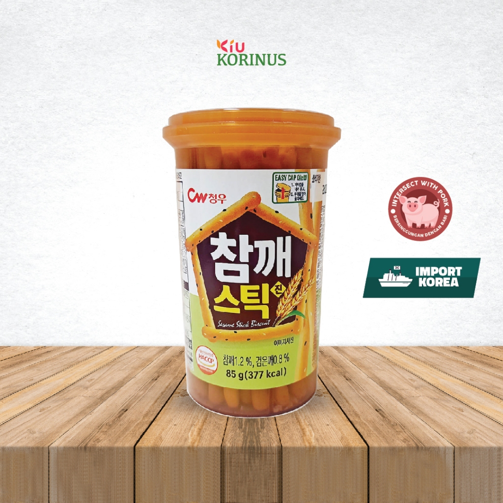 

K- CW Food Sesame Stick Original Biscuit/Camilan Renyah dengan Cita Rasa Wijen