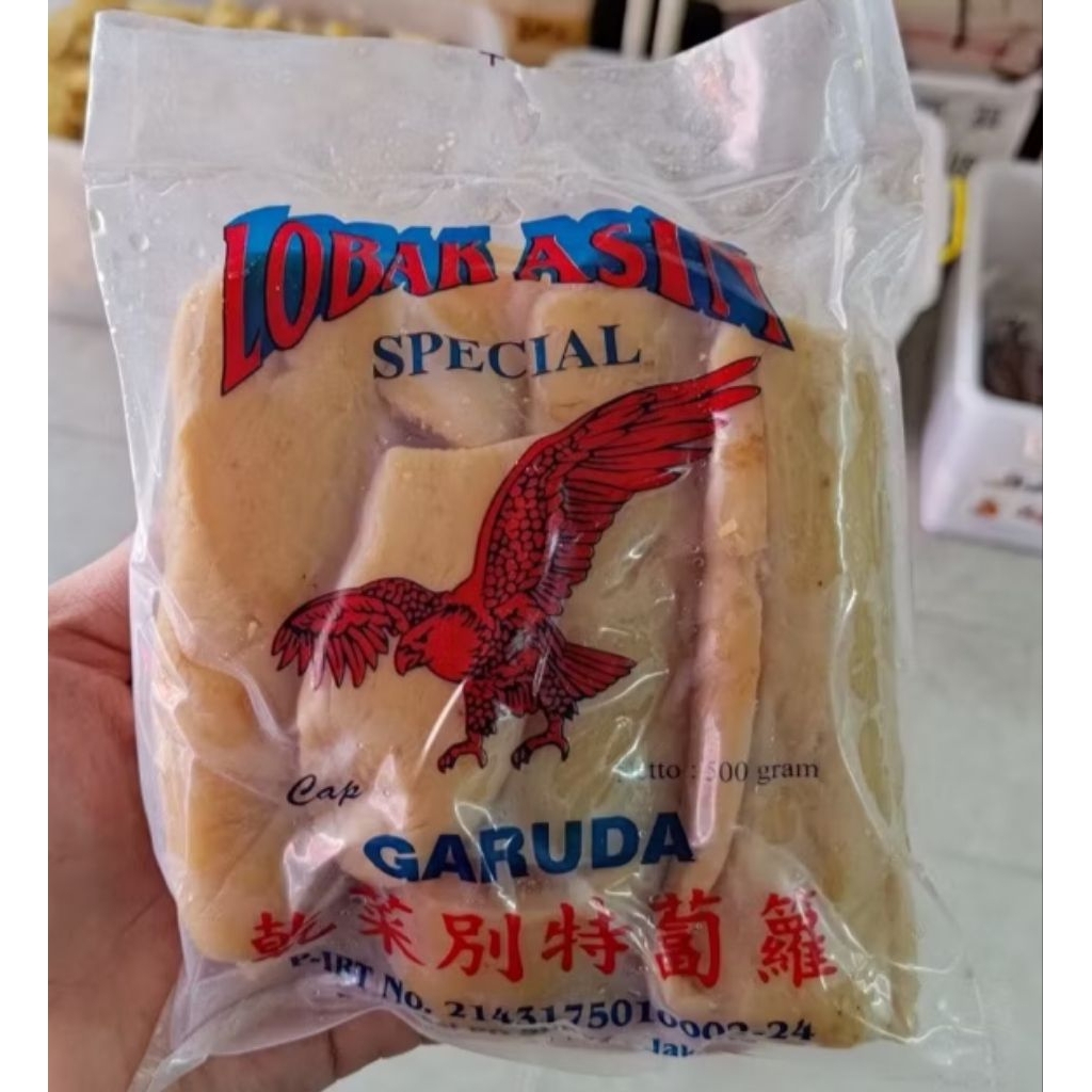 

lobak asin cap Garuda 500g