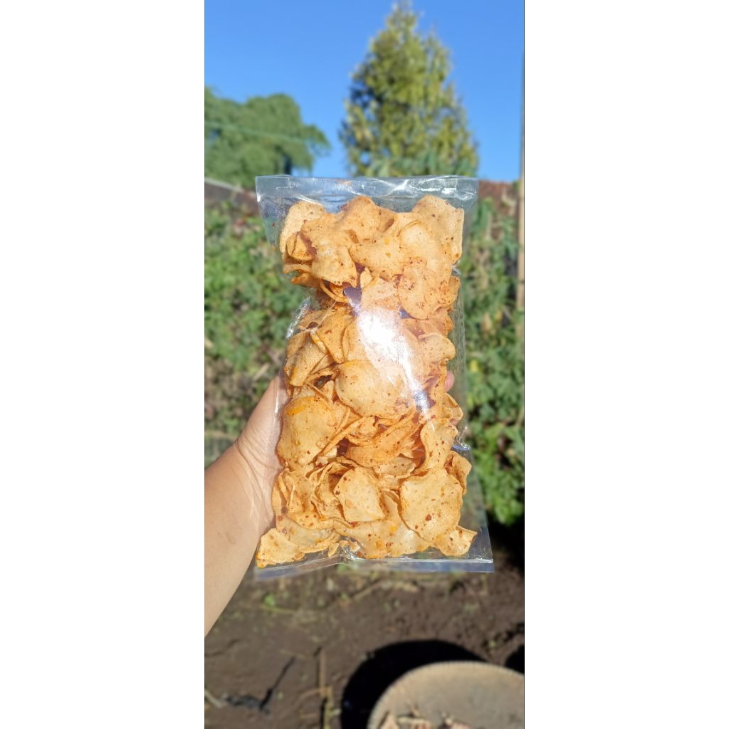 

Kiripik basreng pedas 1Kg