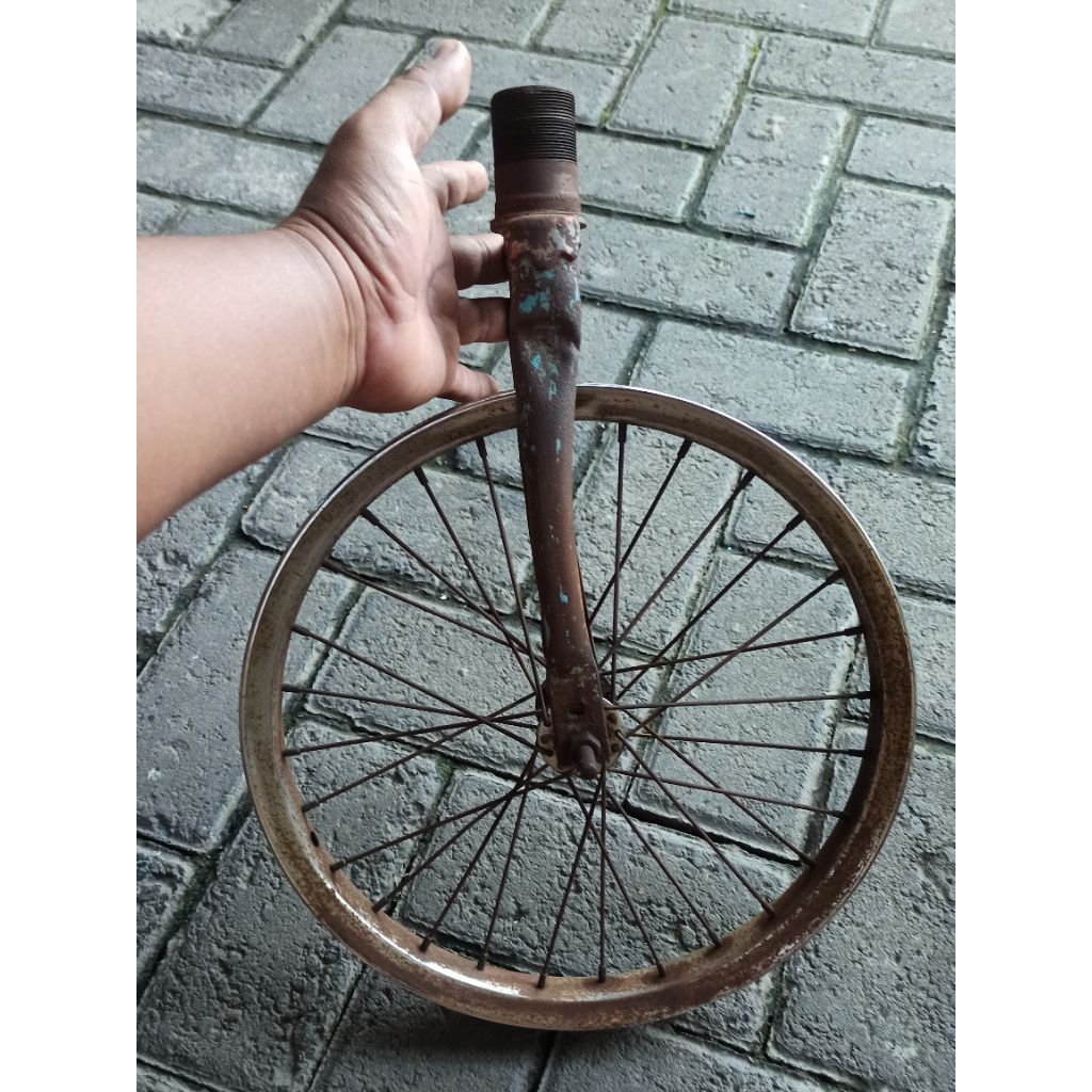 velg set hub, fork dahon / dabike / dahon california