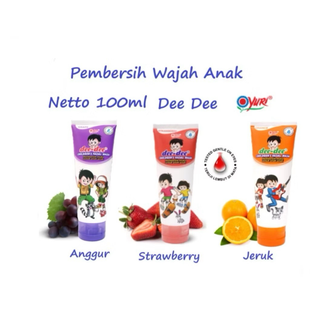 Dee-dee Sabun Cuci Muka Anak 100 ml