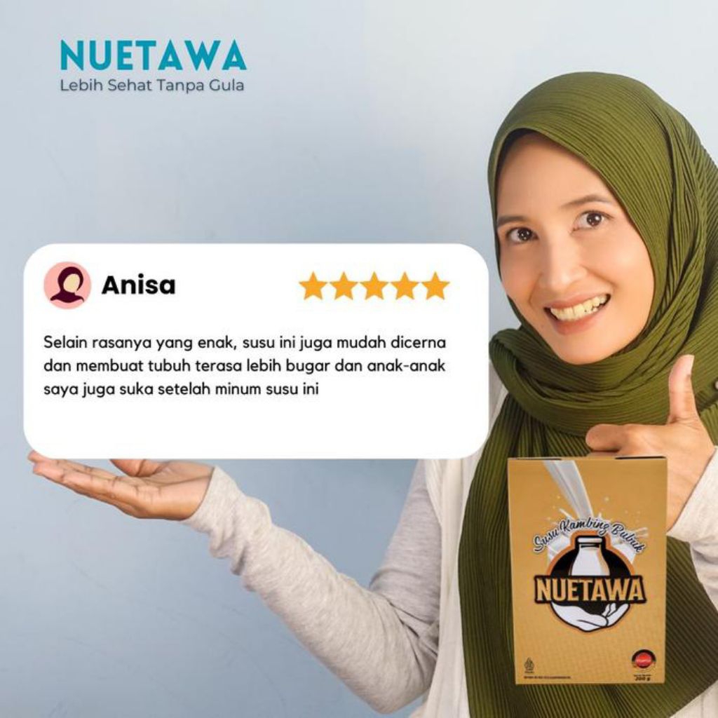 

Susu Kambing Nuetawa Original Bubuk 200 gram