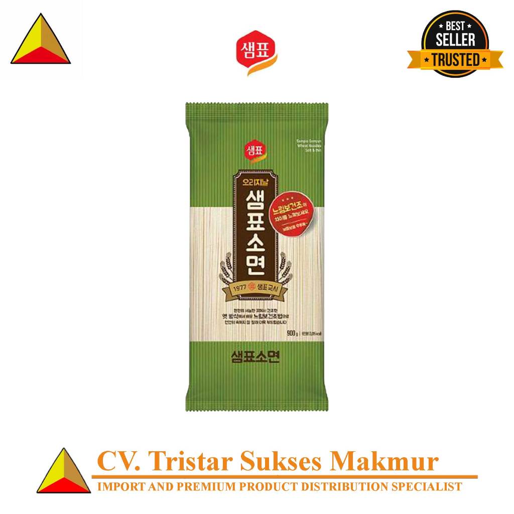 

SEMPIO WHEAT NOODLES SOFT & THIN 500 GR / MIE TIPIS / MIE KERING / MISUA KOREA 500gr