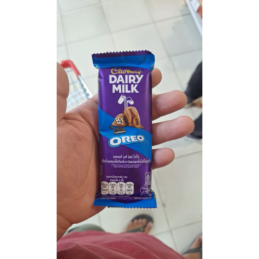 

Cadbury dairy milk Oreo 60gram