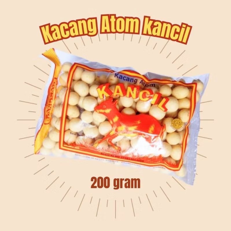 

Kacang Atom Sanghai cap Kancil 200 gram