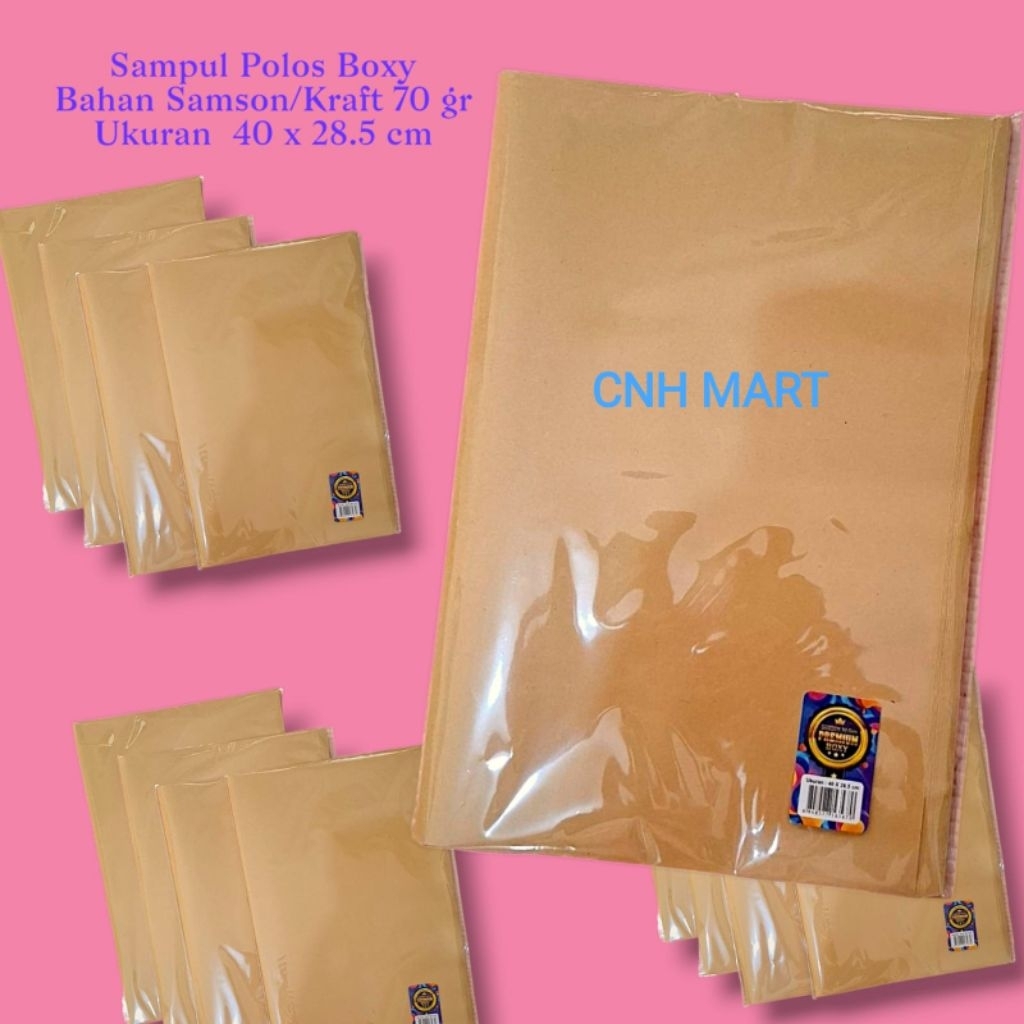 

Sampul Buku Polos Premium Boxy - Sampul Buku Polos Kwarto Premium (Isi 20Lembar)