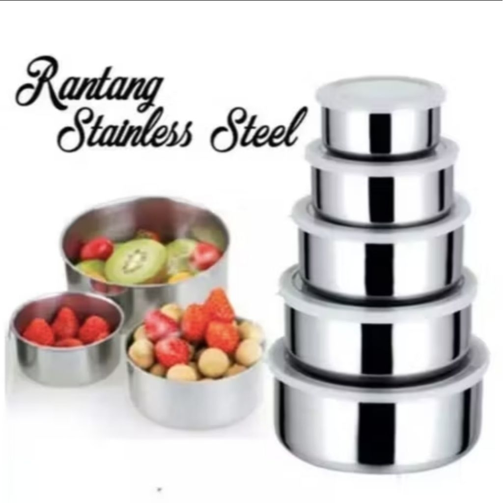 Rantang 5 Susun / Fresh Box Stainless Steel