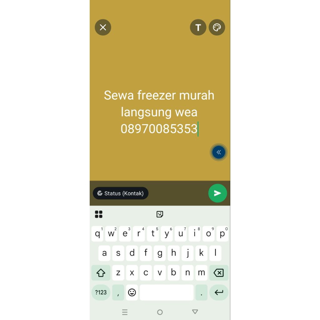 Sewa Freezer Semarang Murah langsung wa