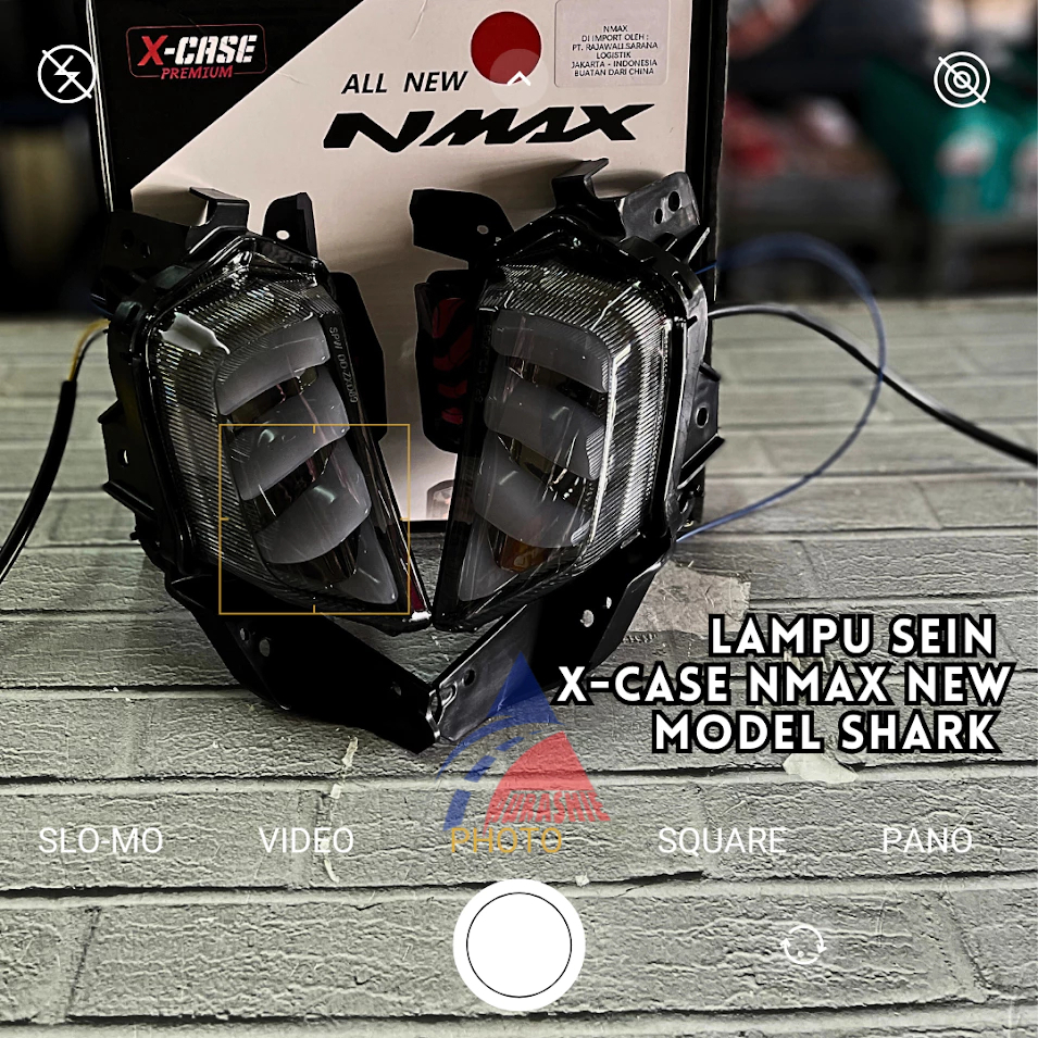 X-Case Sein Nmax All New 2020 Up Model Shark Sirip Hiu @Aura_Racing