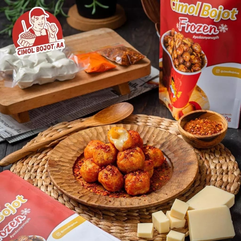 

Cimol Mozzarella by Cimol Bojot isi 18pcs Camilan isi Keju Frozen Food