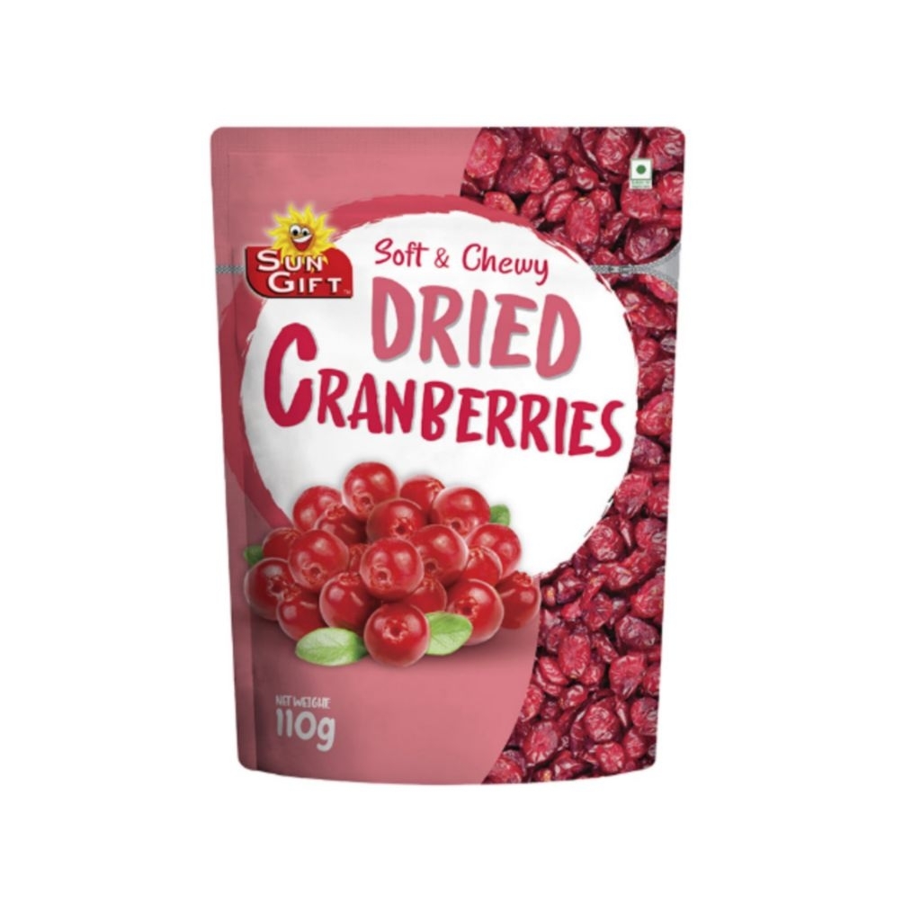 

Tong Garden Sun Gift Dried Cranberries Soft & Chewy 110 g