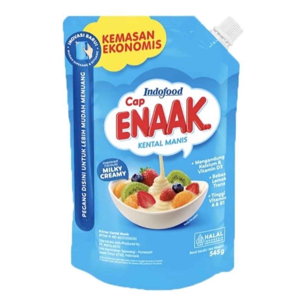 

Cap Enaak Krimer Kental Manis Pouch 545 gr