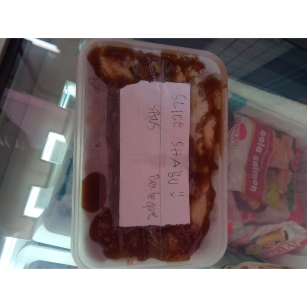 

SLICE beef SHABU-SHABU/daging sapi SLICE halal Marinasi 500g
