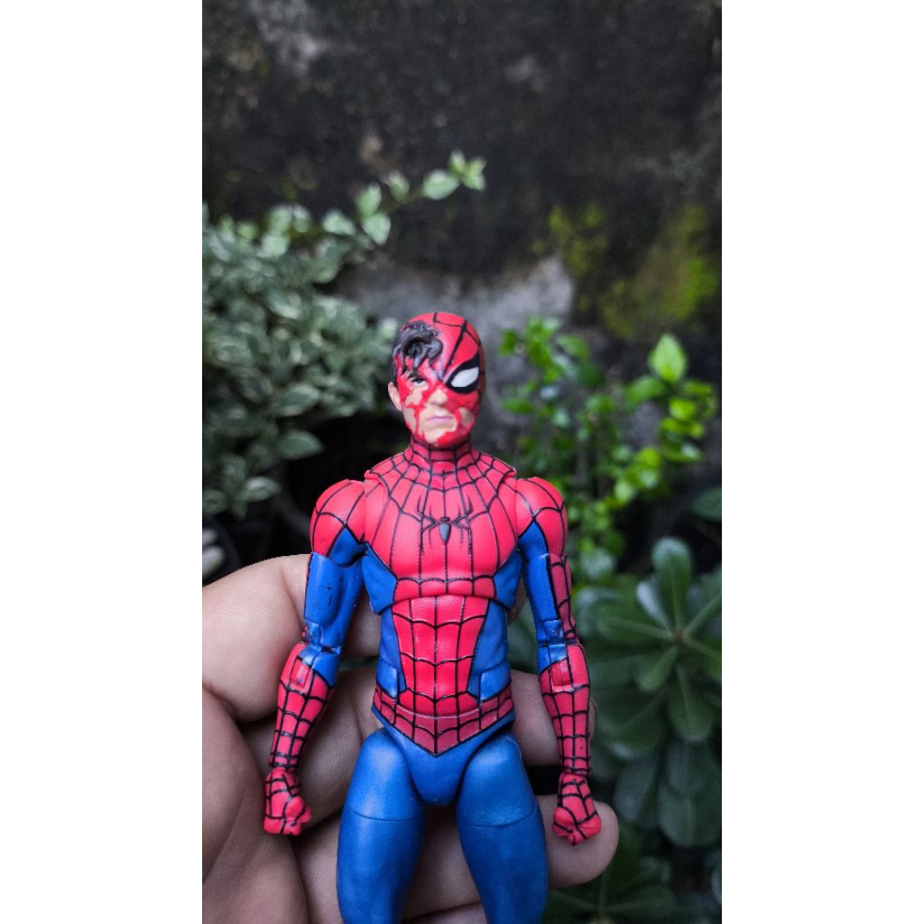 Headsculpt Custom kitbash spiderman Tom Holland marvel action figure