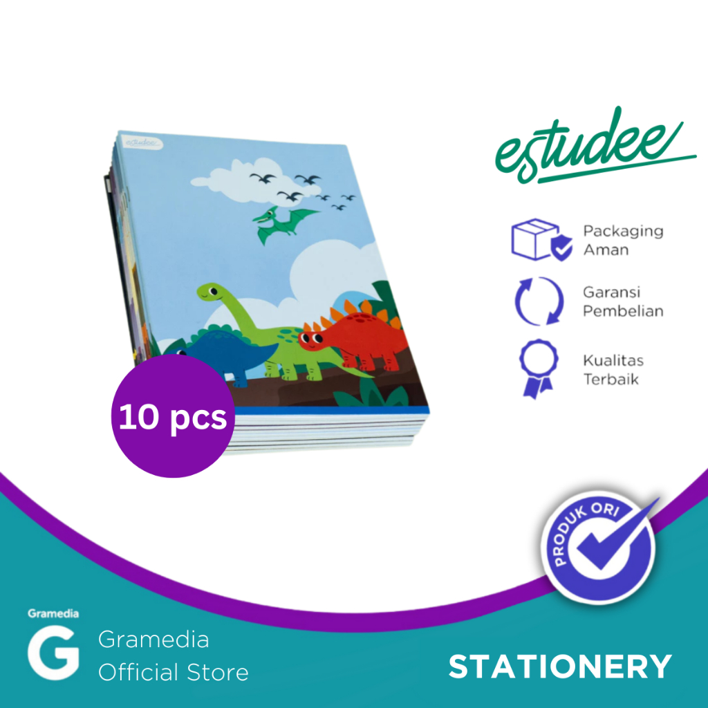 

Gramedia Pettarani - ESTUDEE I KWARTO 58 DINO ISI 10