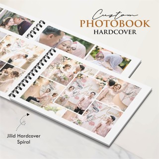 PHOTOBOOK CUSTOM PREMIUM - ALBUM FOTO HARDCOVER SPIRAL