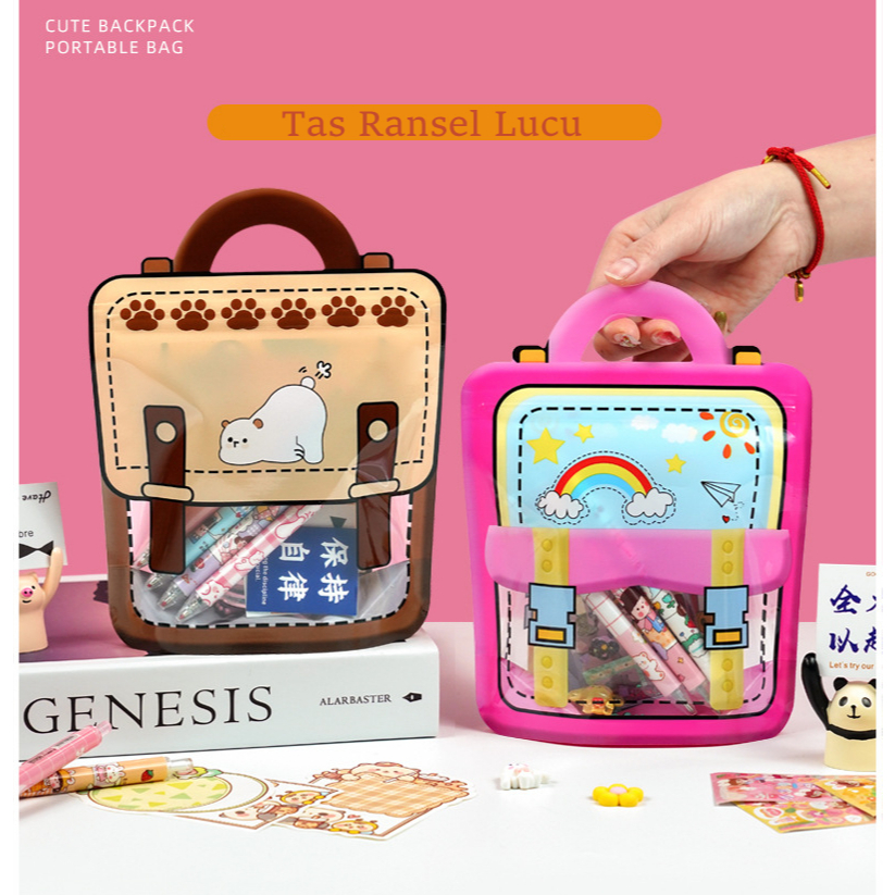 

Candy Gift Box Cute Ziplock Kotak Plastik Permen Kue Cake Hadiah Anak Kemasan Kado Ultah Ulang Tahun Birthday Packaging Goodie Plastic Bag