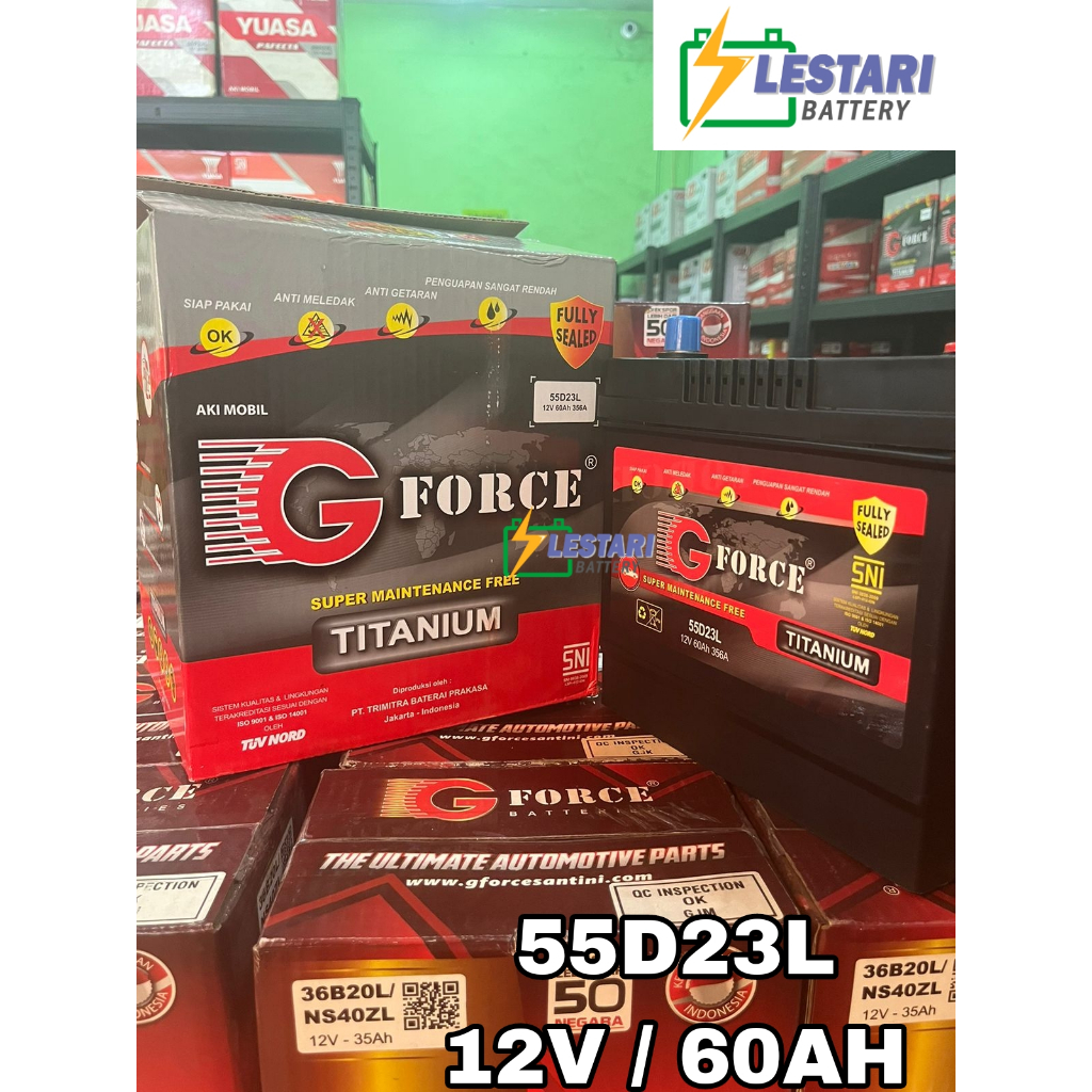 Aki Kering GForce Titanium Kering 55D23L