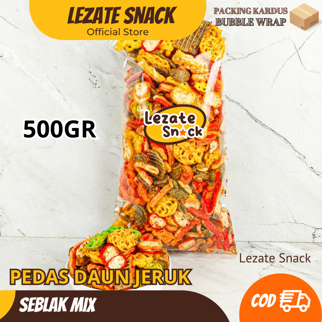

Kerupuk Seblak Mix Campur 500GR Pedas Kencur Daun Jeruk Kiloan Murah Enak Renyah / Seblak Bantet Mix Seblak Beton Krupuk Rafael Krupuk Jengkol WAP SHOP