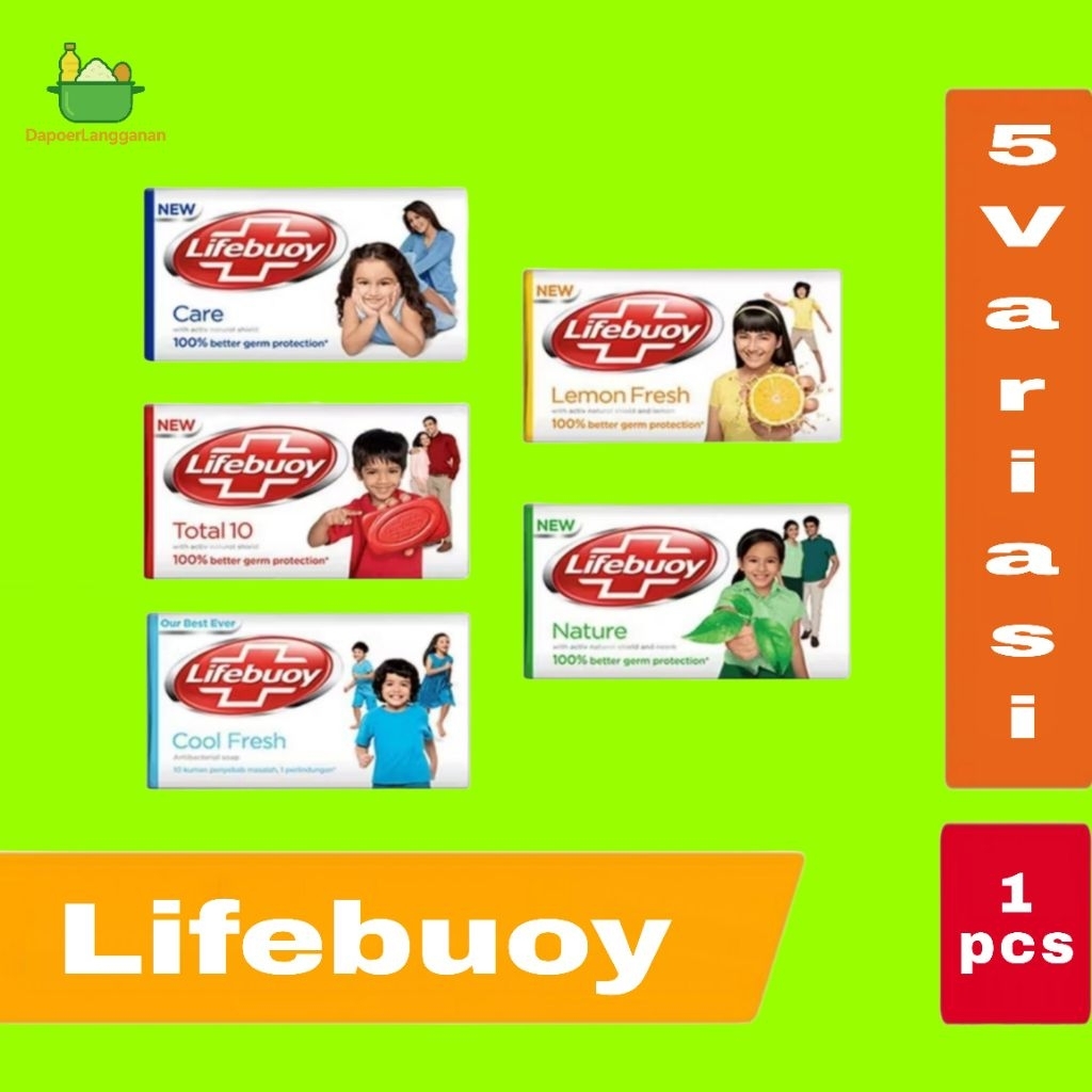 LIFEBUOY SABUN MANDI BATANG 70gr