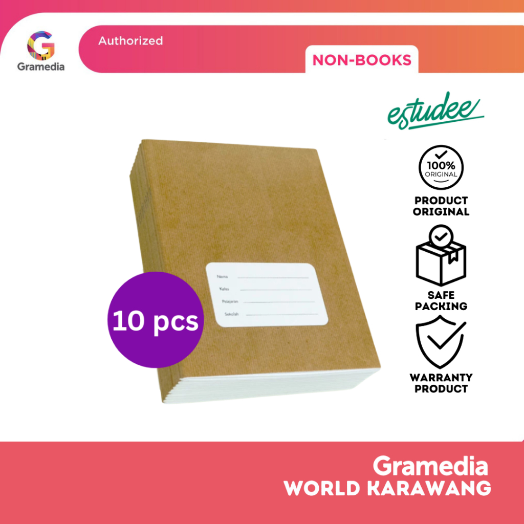 

Gramedia Karawang - ESTUDEE K KWARTO 38 SAMPUL COKLAT ISI 10