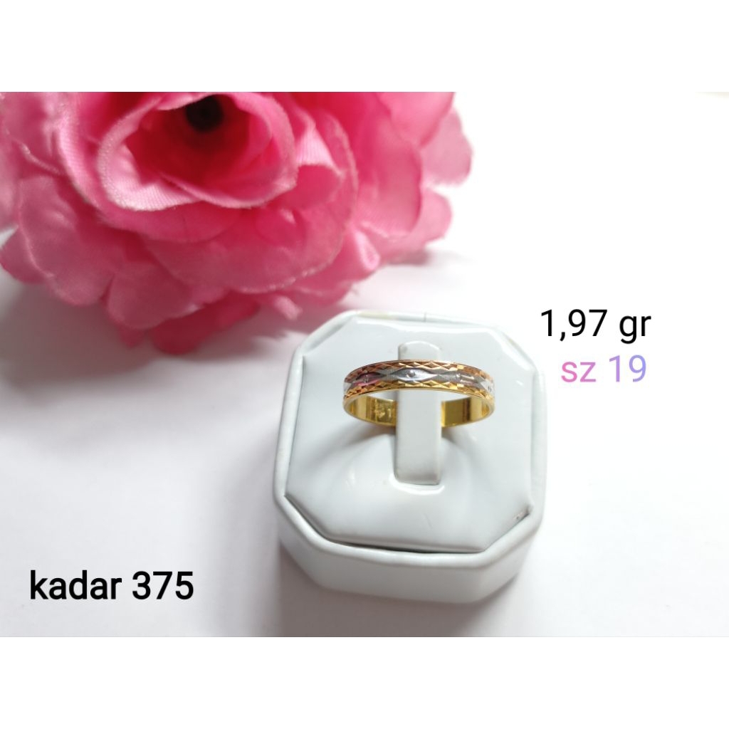 Cincin Plat 3 Warna 375