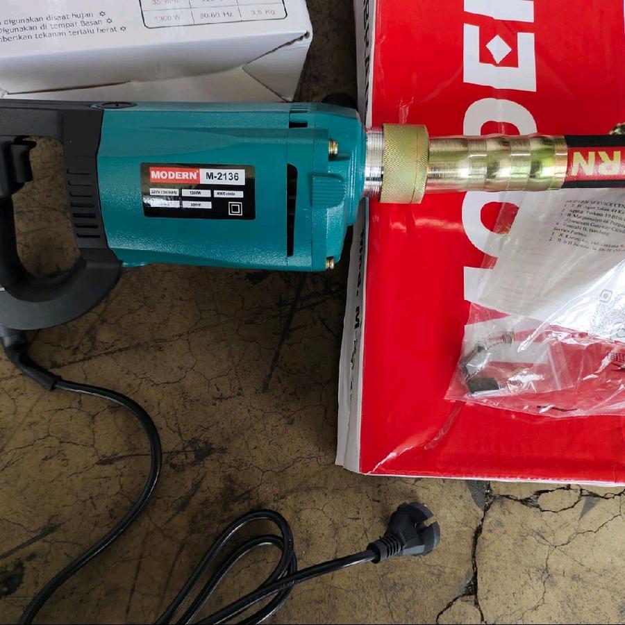 MODERN - CONCRETE M2136 MESIN PEMADAT LISTRIK SEMEN COR BETON